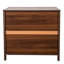 Classeur en bois avec 2 tiroirs verrouillables Shutesbury-114637316