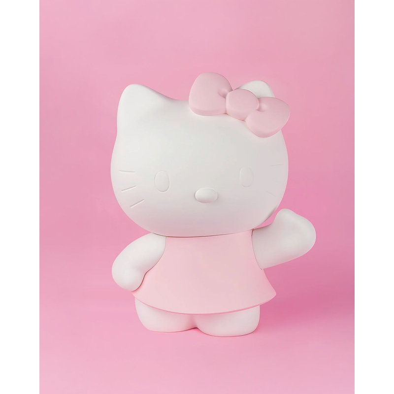 Hello Kitty ROBE White & Red Dress 10.5in, White/Pink