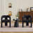 Modern Upholstered Dining Arm Chair, Solid Wood Frame-1375932376