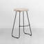 Derk Solid Wood Kitchen Counter Bar Stool-73216017-92267807