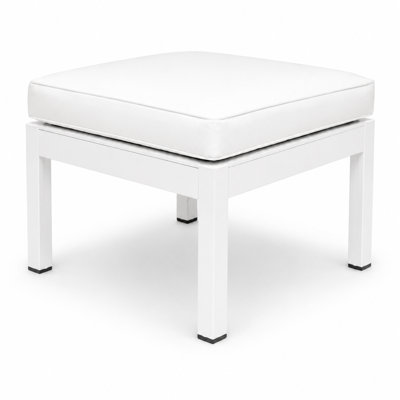 Repose-pieds d'extérieur avec coussin Karen