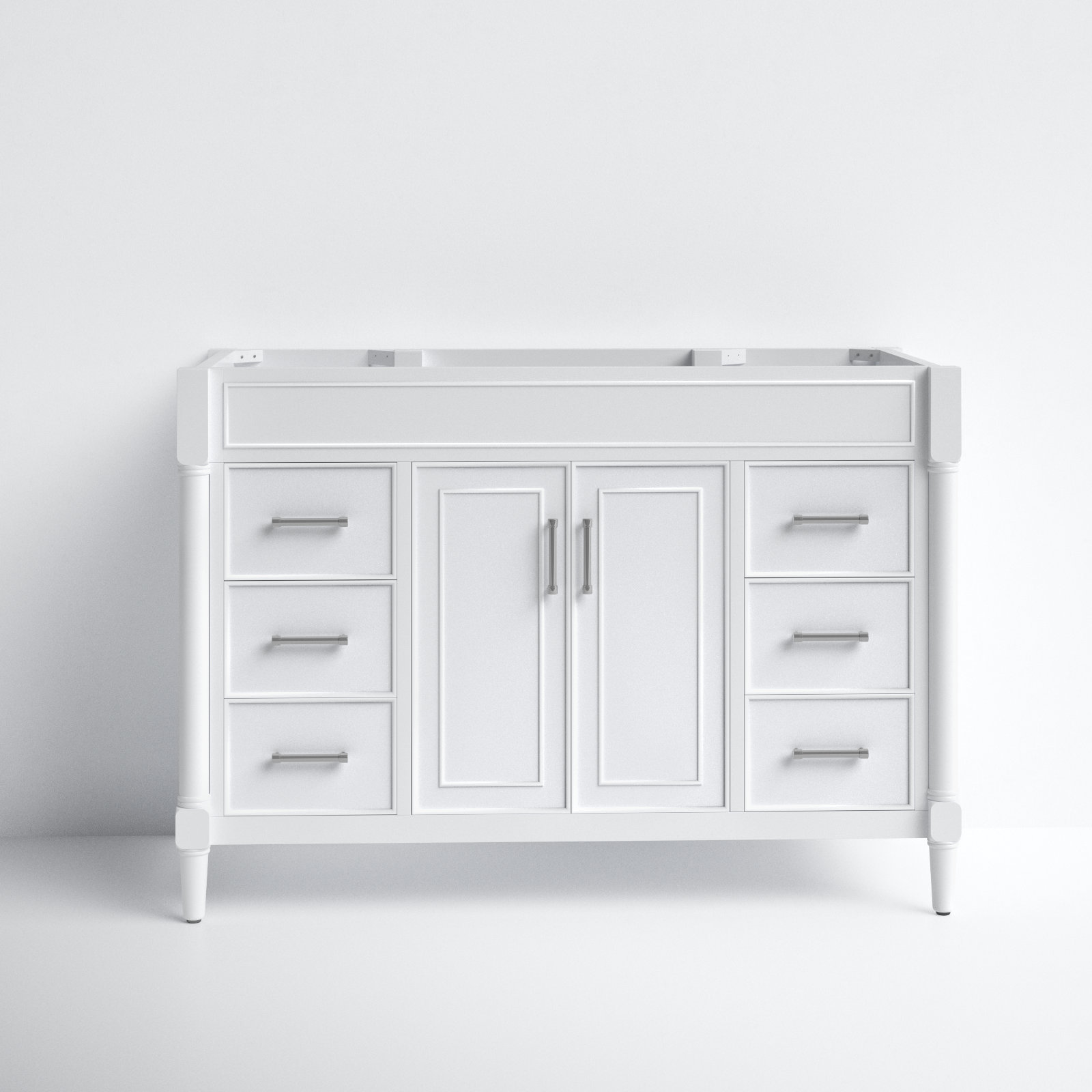 Addison 48'' Single Bathroom Vanity Base, White