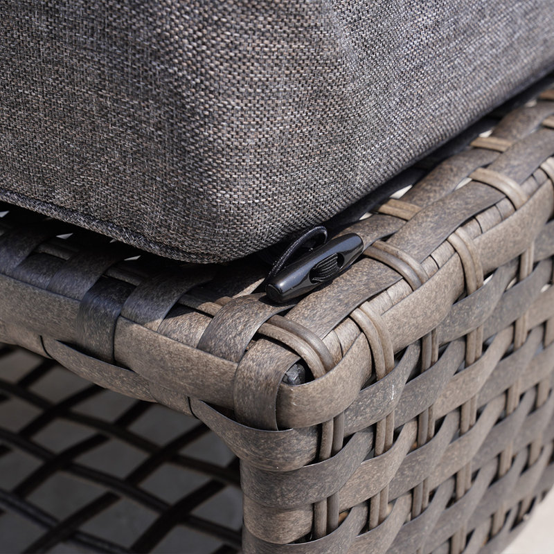 Ake Wicker Outdoor Ottoman