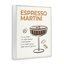 «Espresso Martini Recipe», estampe numérique encadrée par Victoria Barnes-107873471-111771705