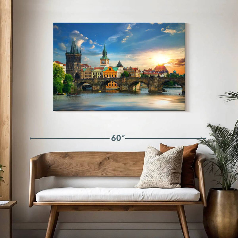 Lilie Charles Bridge, 30" H x 45" W