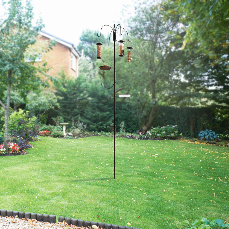 Metal Freestanding Feeding Station
