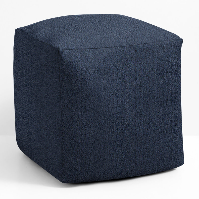 Continuous Upholstered Outdoor Ottoman with Sunbrella® Cushion
