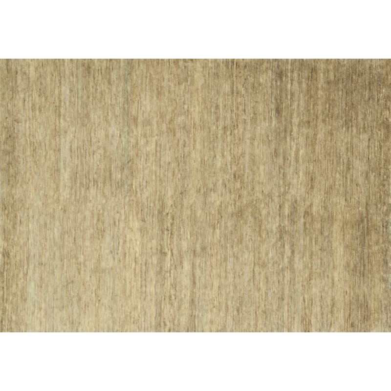 Tapis décoratif en jute/sisal noué à la main avey, Rectangle 4 pi x 6 pi