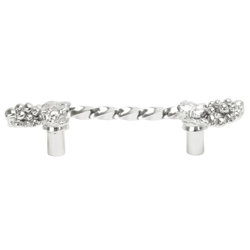 Bacchus 3 inch center to center pull  in finish Platinum
