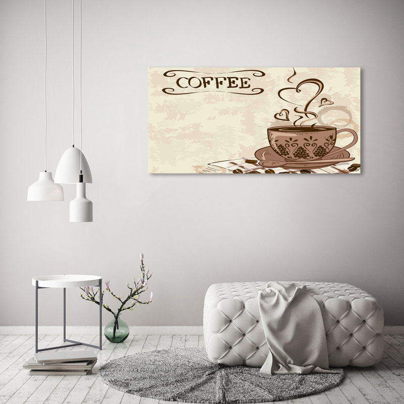 Aromatic Coffee - Wrapped Canvas Print
