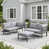 Gray Cushion/Black Frame selected