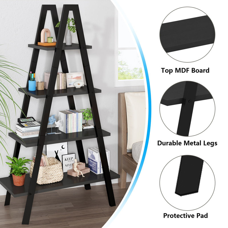 Jennia Bookcase, Black