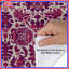 Housses de couette à motif damassé rose-123335105