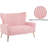 Launius Velvet Armchair-1767381342