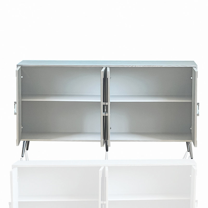 Buffet 4 portes Modern, Champagne