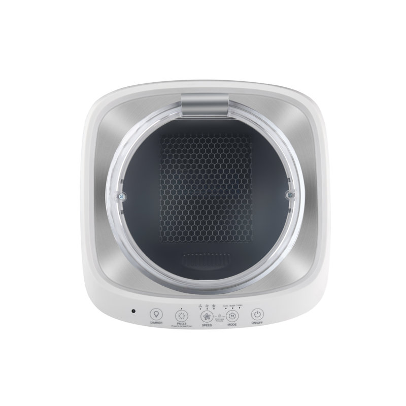 White Energy Star HEPA Filter Air Purifier for Large Rooms