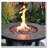Outdoor Propane Fire Pit, Stonecrest Gas Fire Pit for Outside Patio