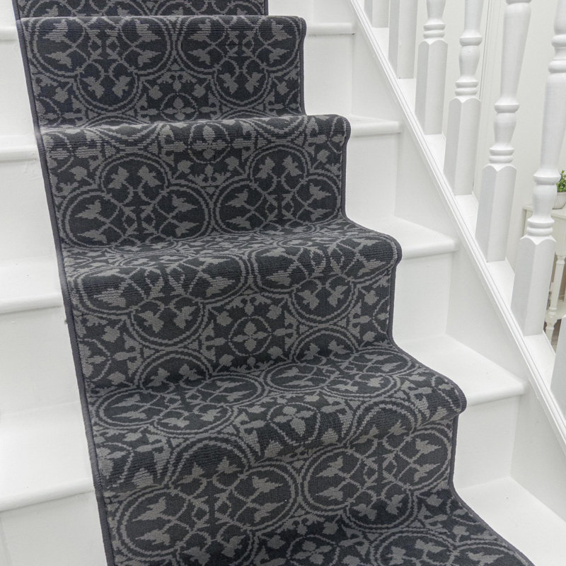 Stair Runner Geometric Shapes Area Rug, Stair Runner 60 x 450 cm