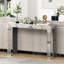 120Cm Console Table and Mirror Set