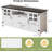 66" Farmhouse TV Stand With Storage For 70 Inch Tvs-1467374290