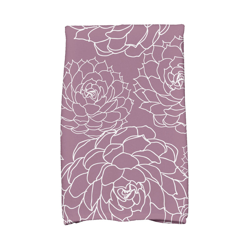 Serviette essuie-mains, Mauve