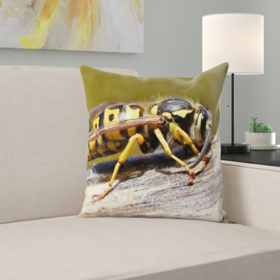 Microsuede Throw Pillow