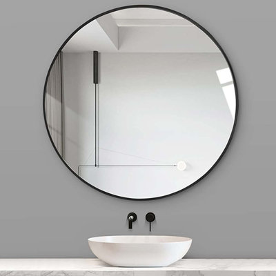 Hermien Aluminum Alloy Wall Mirror