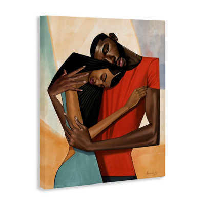 Comfort Cubism Portrait Canvas, design by Manasseh Johnson Sr