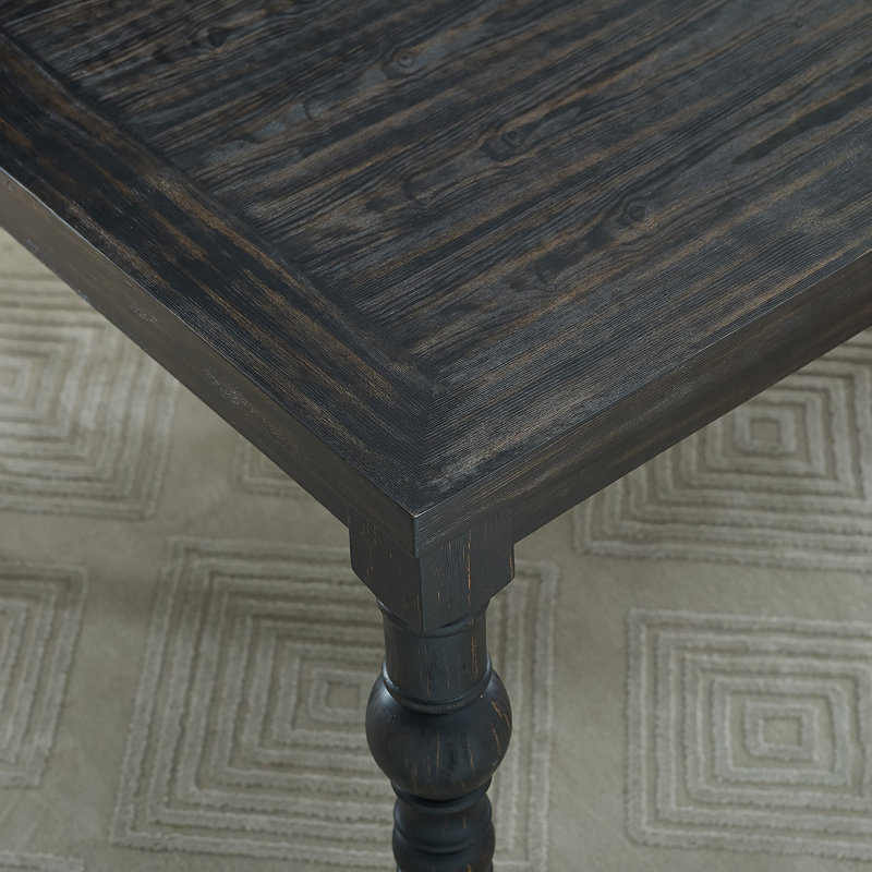 Urban Style Dining Table, Black