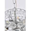 Luminaire suspendu étagé unique à 5 lumières avec détails en cristal Kieron-1727864863-1727864862