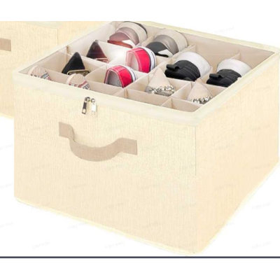 16 Pair Shoe Storage Box