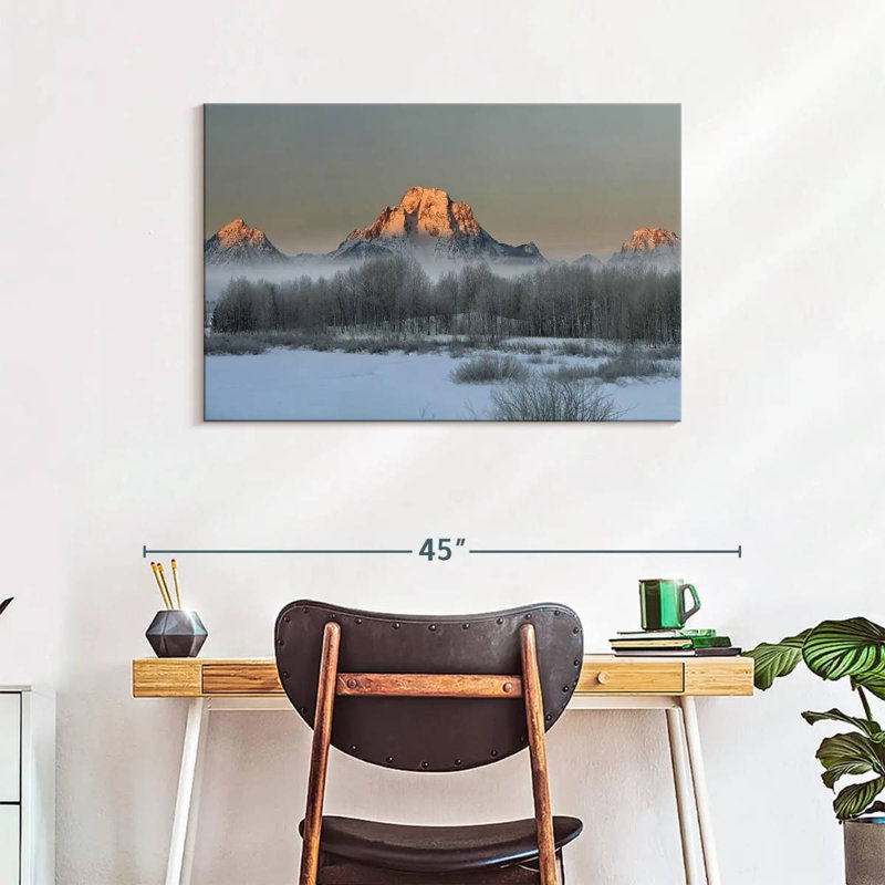 Alvord Yellowstone Winter Adventure, 24" H x 36" W