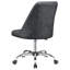 et chaise de bureau réglable chromée-552878535