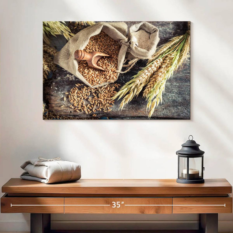 Harnek grains de blé, H 16 po x l 24 po
