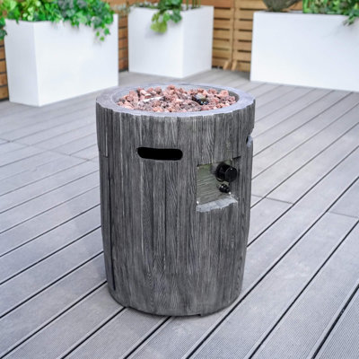 Vertical Wood Grain Effect Heater