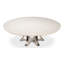 Tower Round Solid Oak Dining Table-1187933852