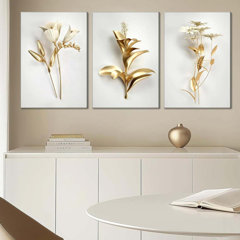 3 Piece Wrapped Canvas Print
