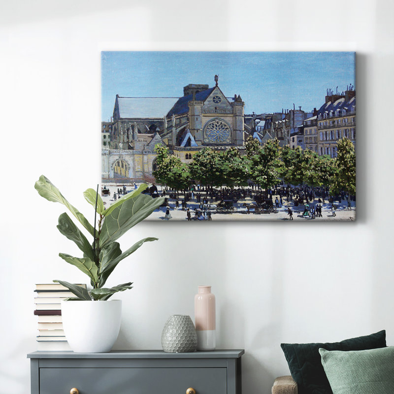 Claude Monet, toile tendue Saint-Gallery, H 12 po x l 18 po