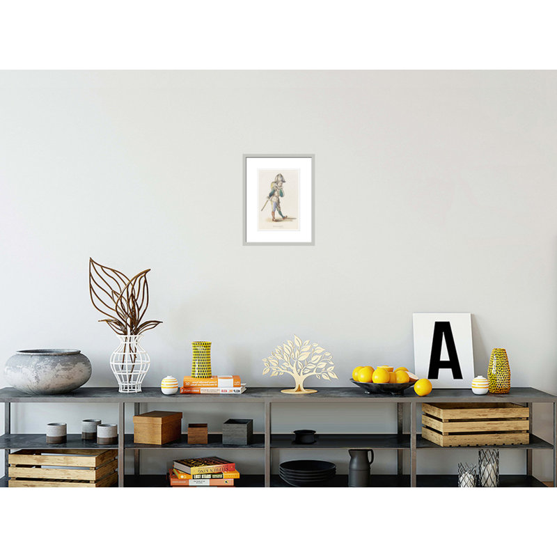 Polichinelle by Framed Giclee Print, 16.75" H x 13.15" W