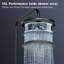 Complete Shower Kit – 25 cm Rainfall Shower Head, Height-Adjustable Rail & 3-Mode Handheld, No-Drill Mounting, 1.5 m Hose, Chrome Shower Faucet Set for Bathroom-273563175