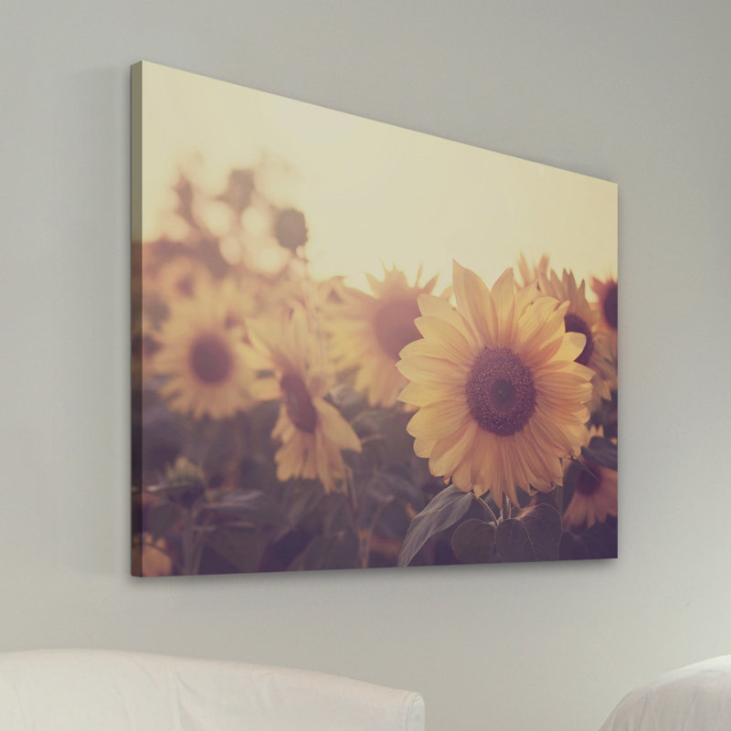 " Sunflower September ", 40" H x 52" W x 1.5" D