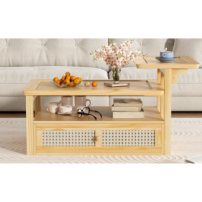 Table basse avec rangement