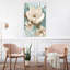 Magnolia II 1 Piece Painting on Canvas-110189153-118205940
