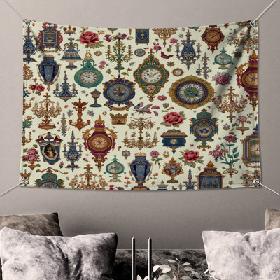Tapisserie murale victorienne