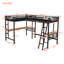 Lit mezzanine simple en fer Uecker 