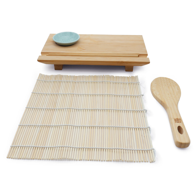Joyce Chen Sushi Board And Sushi Roller Set