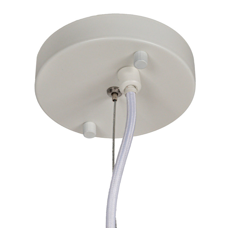 Luminaire suspendu sphérique en verre givré Luminous