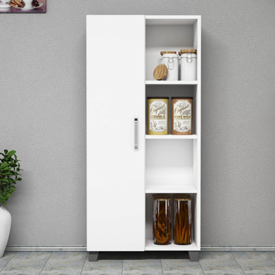 Burroughs 129.6cm Kitchen Pantry