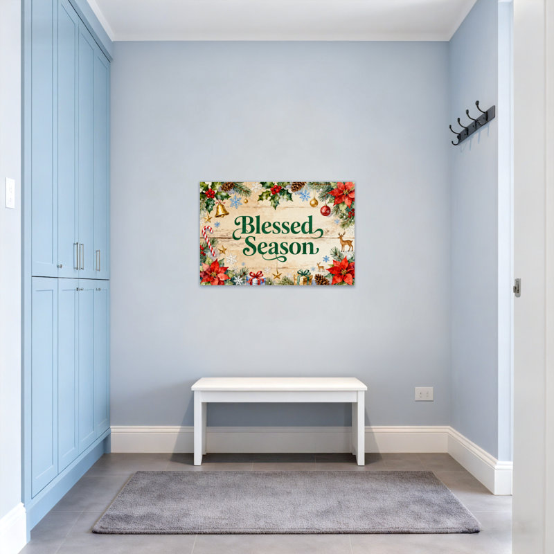 Éléments décoratifs de Noël, H 16 po x l 24 po