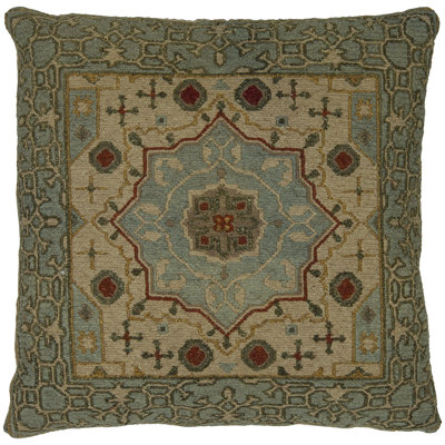 Java Wool Throw Pillow